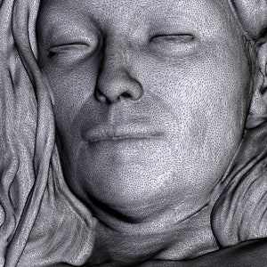 Sofi - Nude Female Figurine Ready for 3D Printing. Instant Download STL