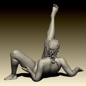 Deb&#39;s pose - Sexy female figurine ready for 3D printing. Instant download