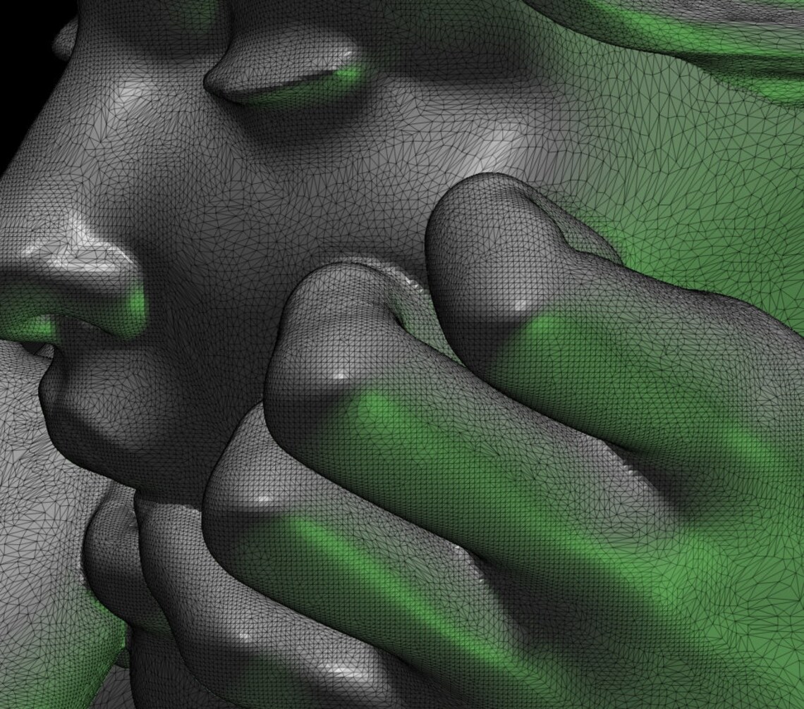 Tata - Nude Female Figurine Ready for 3D Printing. Instant Download STL