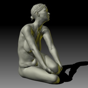 Johanna - Realistic Female Figure | 3D Printable Statue | Instant download quality STL file