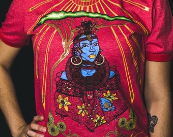 Limited Painted T-Shirt • Maasai Magic