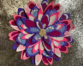 Handmade Brooch Pin • Flower Power