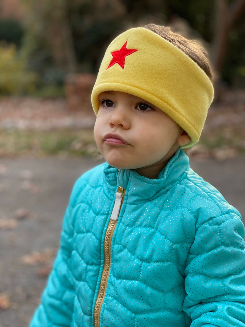 Download Wonder Woman Ear Warmer Headband | Etsy