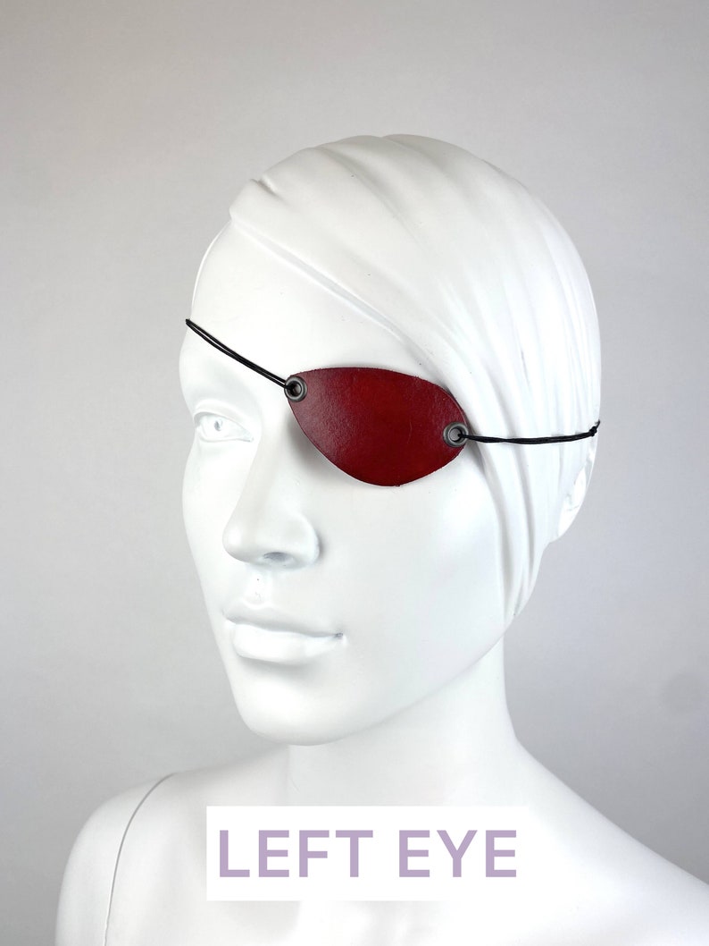 left eye patch