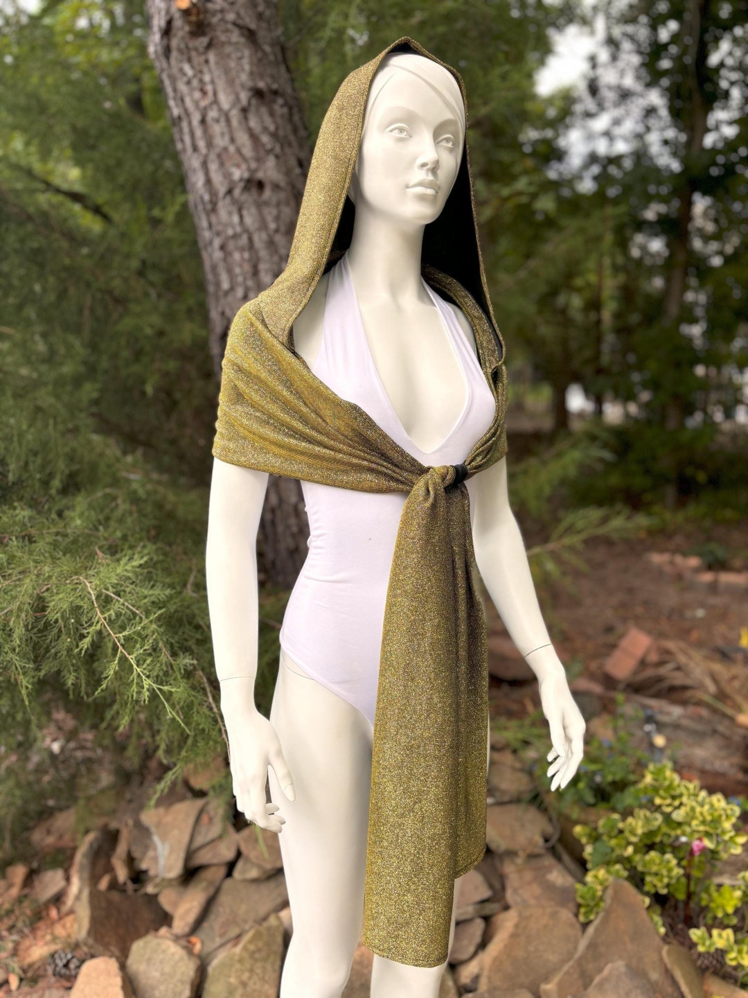 Gold Sapphire Marble Women's Hoodie