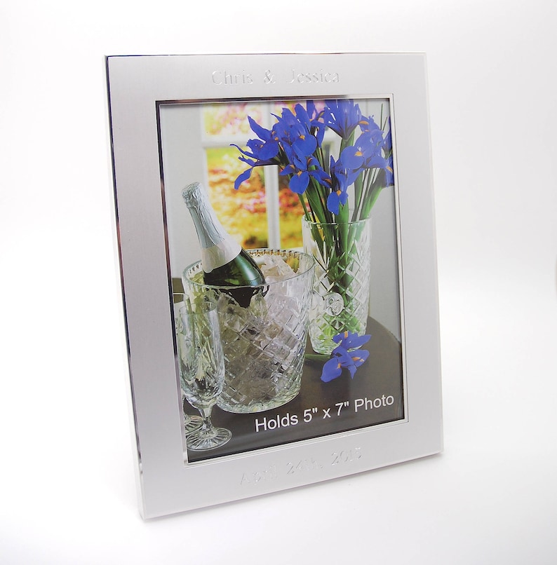Personalized Photo Frame 5x7 Engraved Photo Frame for Etsy