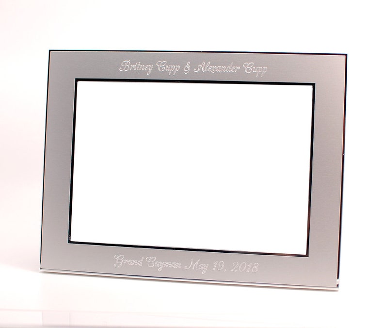 Personalized Photo Frame 5x7 Engraved Photo Frame for Etsy