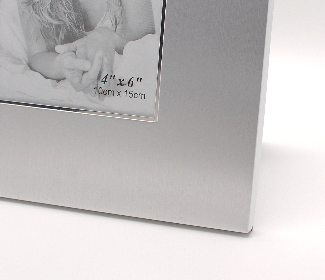 Personalized 4x6 photo frame Engraved photo frame picture Etsy