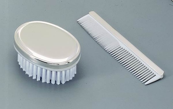 personalized baby brush and comb set
