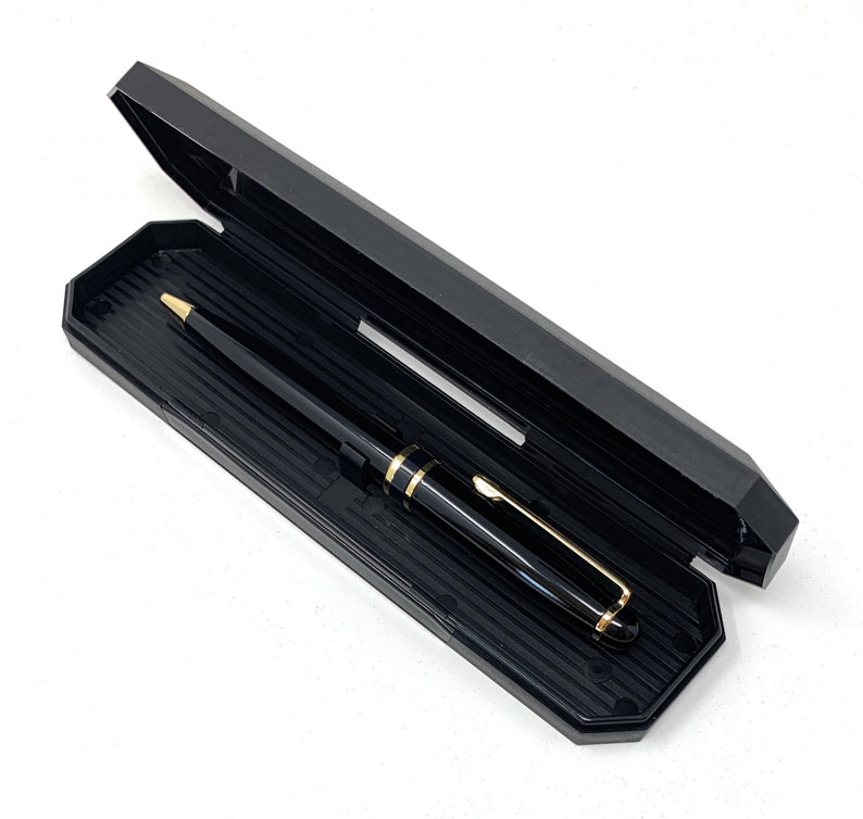 Personalized Pen Black Brass Ballpoint, Engraved Pen, Custom engraved with name image 5