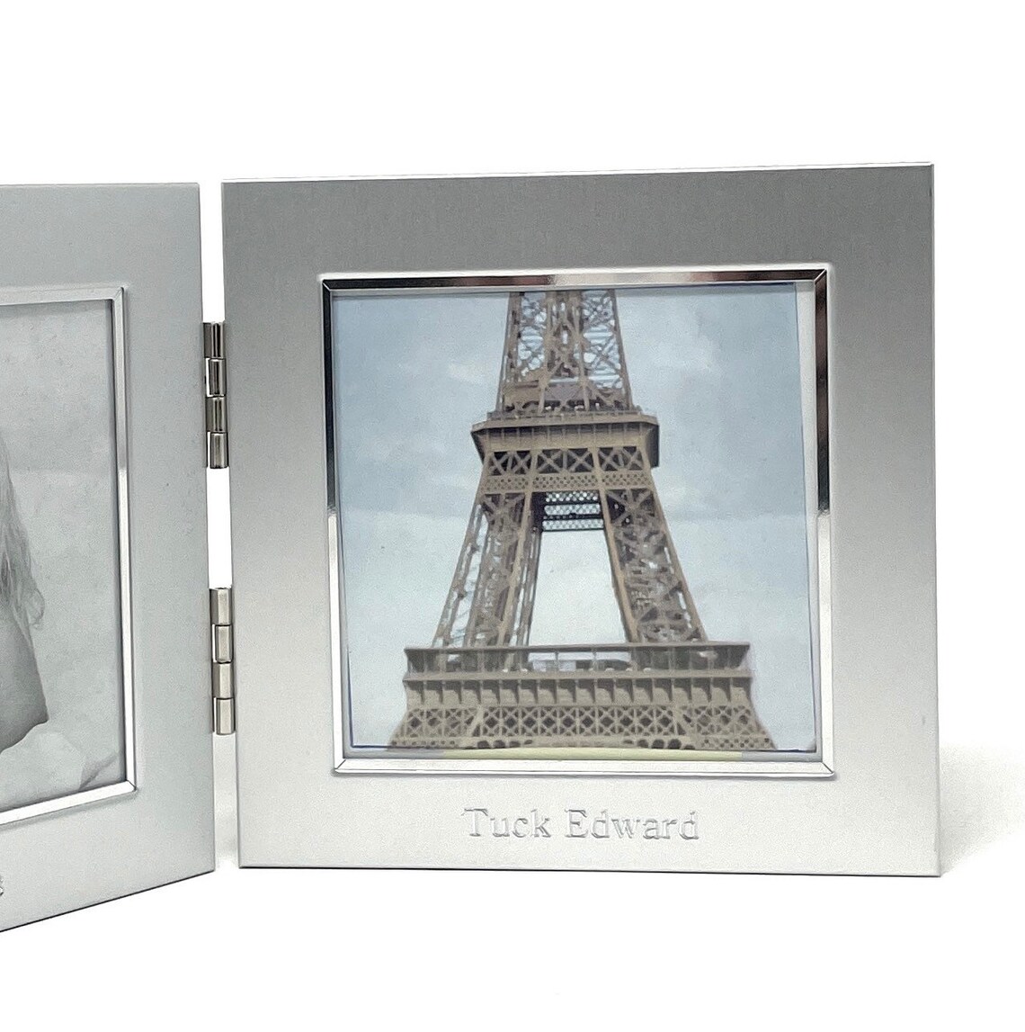 Personalized Twin Photo Frame 4x4 Double Picture Frame for Etsy