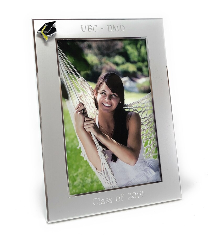 Personalized Graduation photo frame 5x7 Engraved picture Etsy