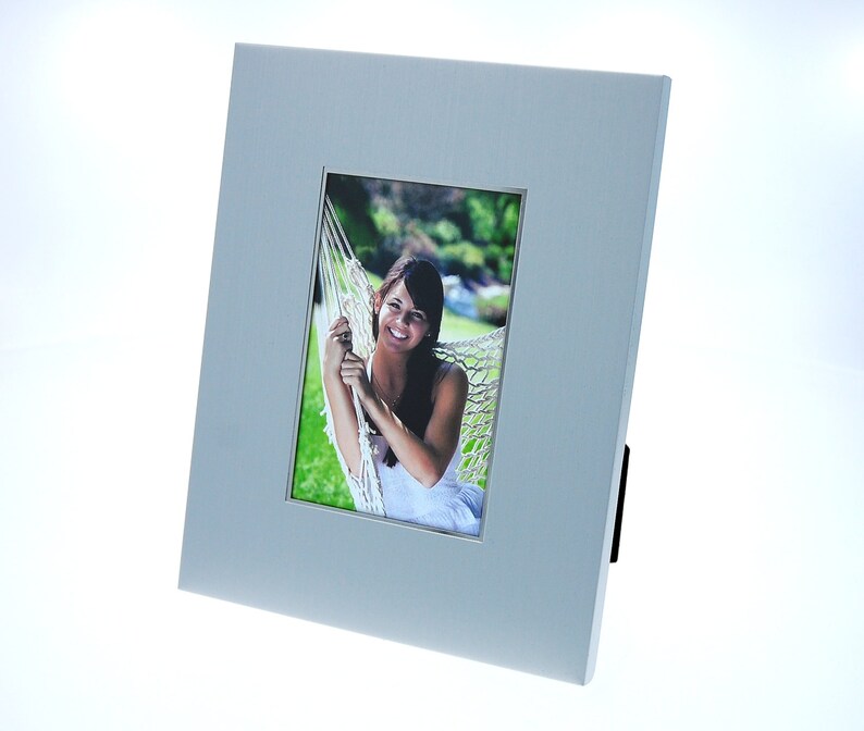 Personalized 4x6 photo frame picture frame with Custom Engraving Engraved photo frame