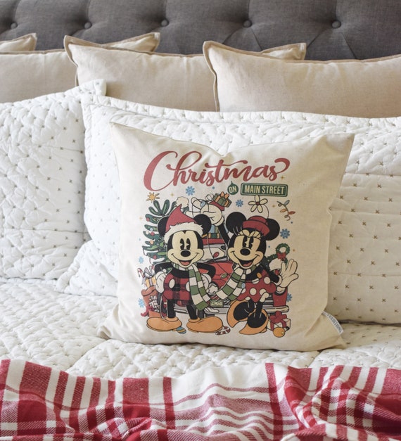 Disney Christmas decor, Happiest Place on Earth pillow covers, Disney pillow covers, Disney decor, believe in the magic, Disney balloons