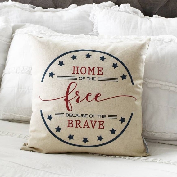 Patriotic pillow cover, Americana pillow cover, Memorial Day, Fourth of July, Summer pillow, USA Pillow, flag pillow, American flag pillow