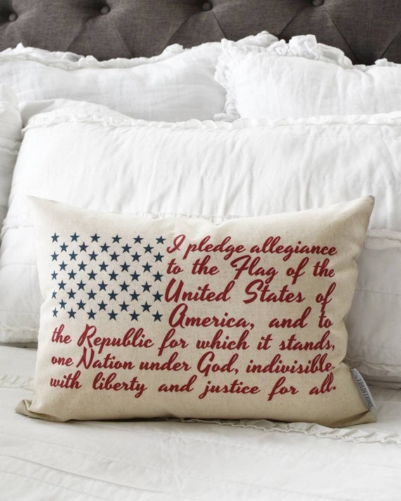 Patriotic Pillow Cover Americana Pillow Cover Memorial Day Fourth of July Summer Pillow USA Pillow Flag Pillow American Flag Pillow Etsy