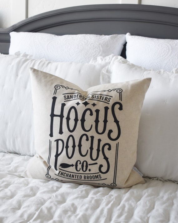 Halloween Pillow Cover, Hocus Pocus Pillow Cover, Halloween Decor, Spider web, Fall pillow