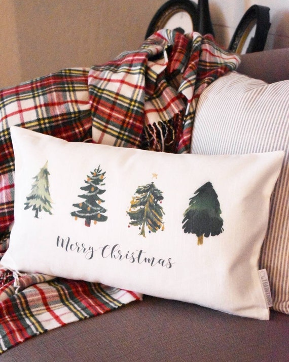 Christmas pillow cover, Christmas pillows,Christmas, Christmas Tree, Merry Christmas pillow, farmhouse Christmas