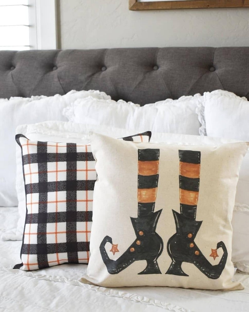 Halloween Pillow Cover October 31 Pillow Cover Halloween Etsy