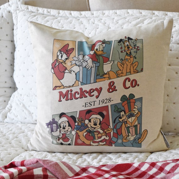 Disney Christmas decor, Happiest Place on Earth pillow covers, Disney pillow covers, Disney decor, believe in the magic, Disney balloons