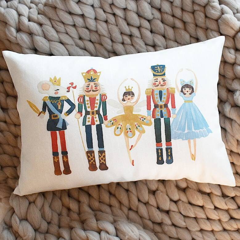 Nutcracker clearance pillow cover