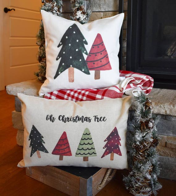 SALE, THIS WEEKEND only, Christmas pillow cover, Merry Christmas Pillow, Christmas decor, Vintage Christmas, Be Merry, Noel, Peace on Earth