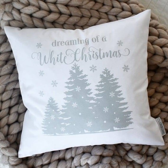 Christmas pillow cover Christmas Pillows Christmas decor Vintage Christmas farmhouse christmas gray and white white Christmas