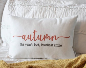 Fall Decor, Fall Pillow Cover, Autumn Pillow Cover