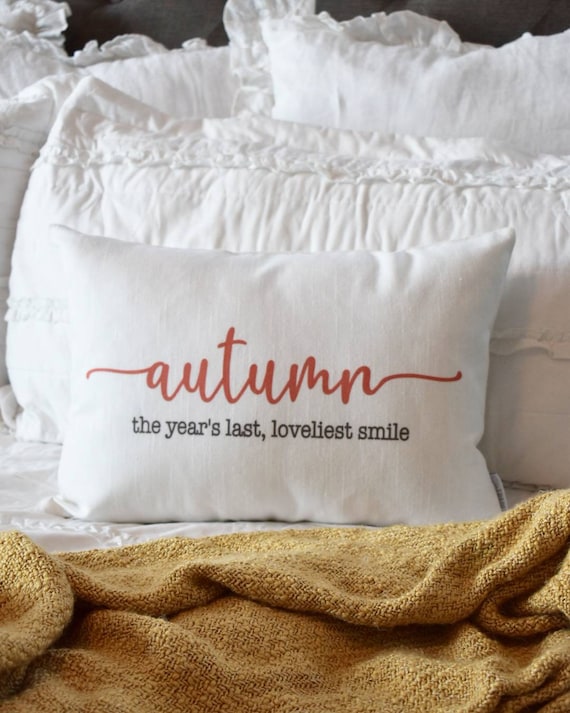 Fall Decor, Fall Pillow Cover, Autumn Pillow Cover