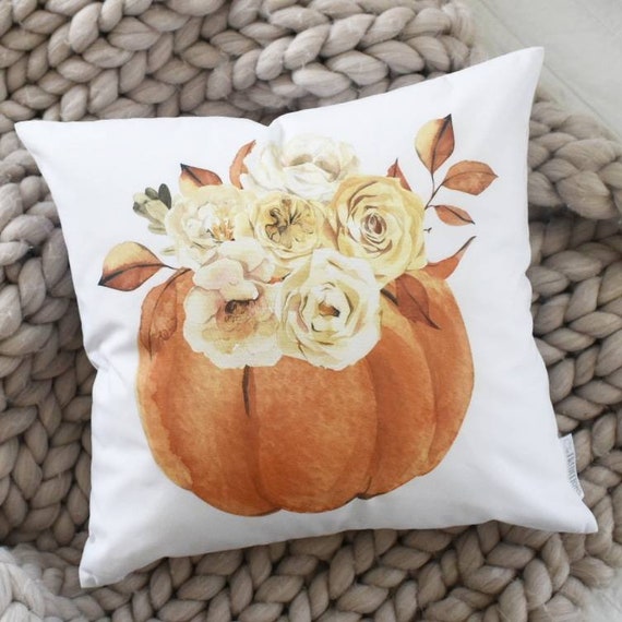 Fall Pillow Cover, farmhouse fall, Fall Decor, Fall pillow, pumpkin pillow