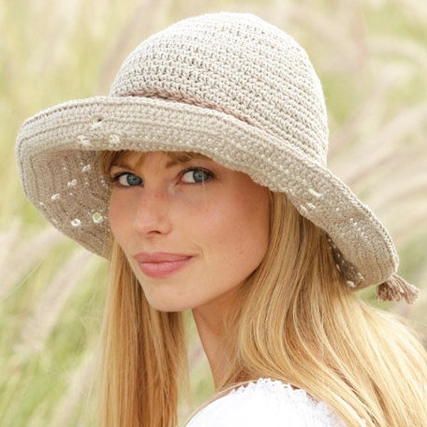 Summer hat Sun hat Beach hat Spring fashion Cotton hat Bucket hat Wide Brim hat Hemp hat Crochet hat Summer party hat Straw hat Women hat