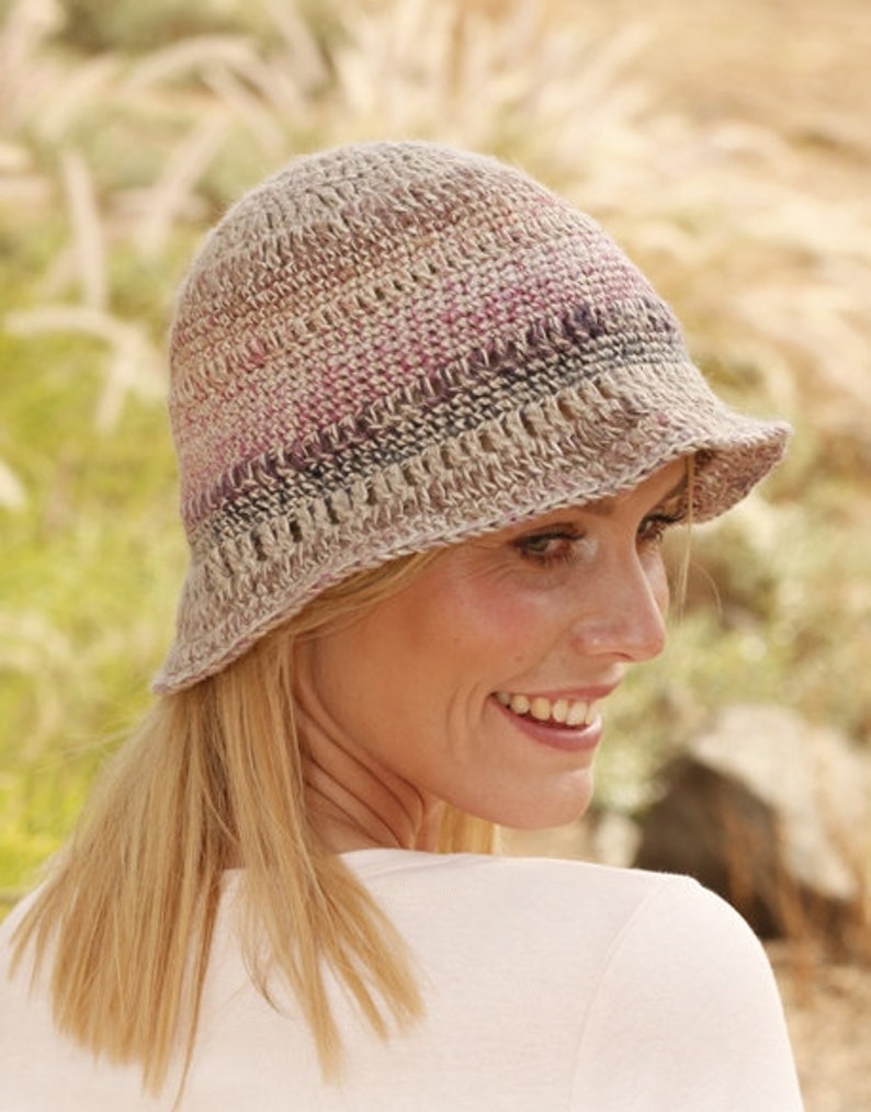 Crochet Bucket Hat Summer Cotton Hat Beach Summer Hat Brim Sun Etsy