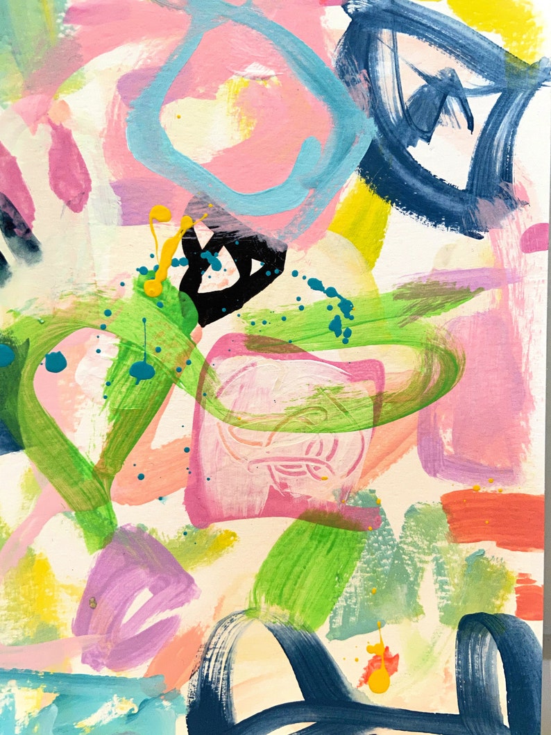 Original Abstract Painting Pair of Paintings Contemporary Etsy