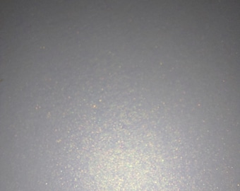 300gsm card Stock - Subtle Silver Metallic Ice Finish - Both Sides