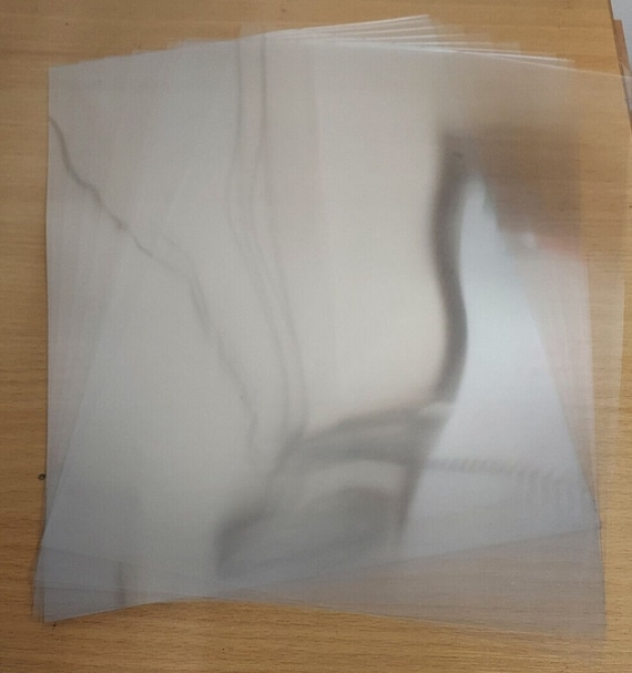 Acetate Sheets Clear Heavy Duty Acetate Sheet 240 Micron Extra Thick  Plastic PVC Sheets Transparent Cover Clear Plastic Sheeting for Protective