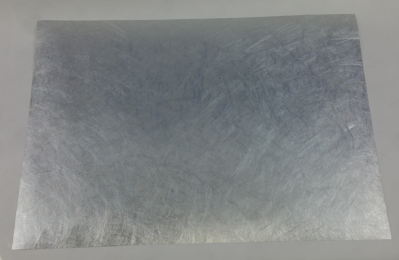 A4, A3, A2, Tyvek 105 gsm 1082D Paper Style Sheets - 10 sheets - Silver - one side (Multiple Sizes) image 2
