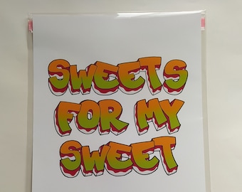 Candyman Print - Graffiti Horror Movie Quote