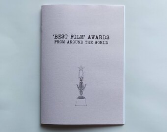 Film Awards zine - Illustrated movie zine