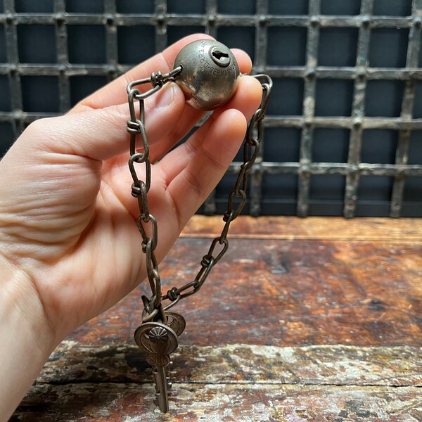 Antique Padlock - Etsy