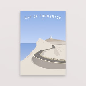 Cap de Formentor Majorca Cycling Print