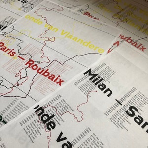Customisation of English Cyclist poster
