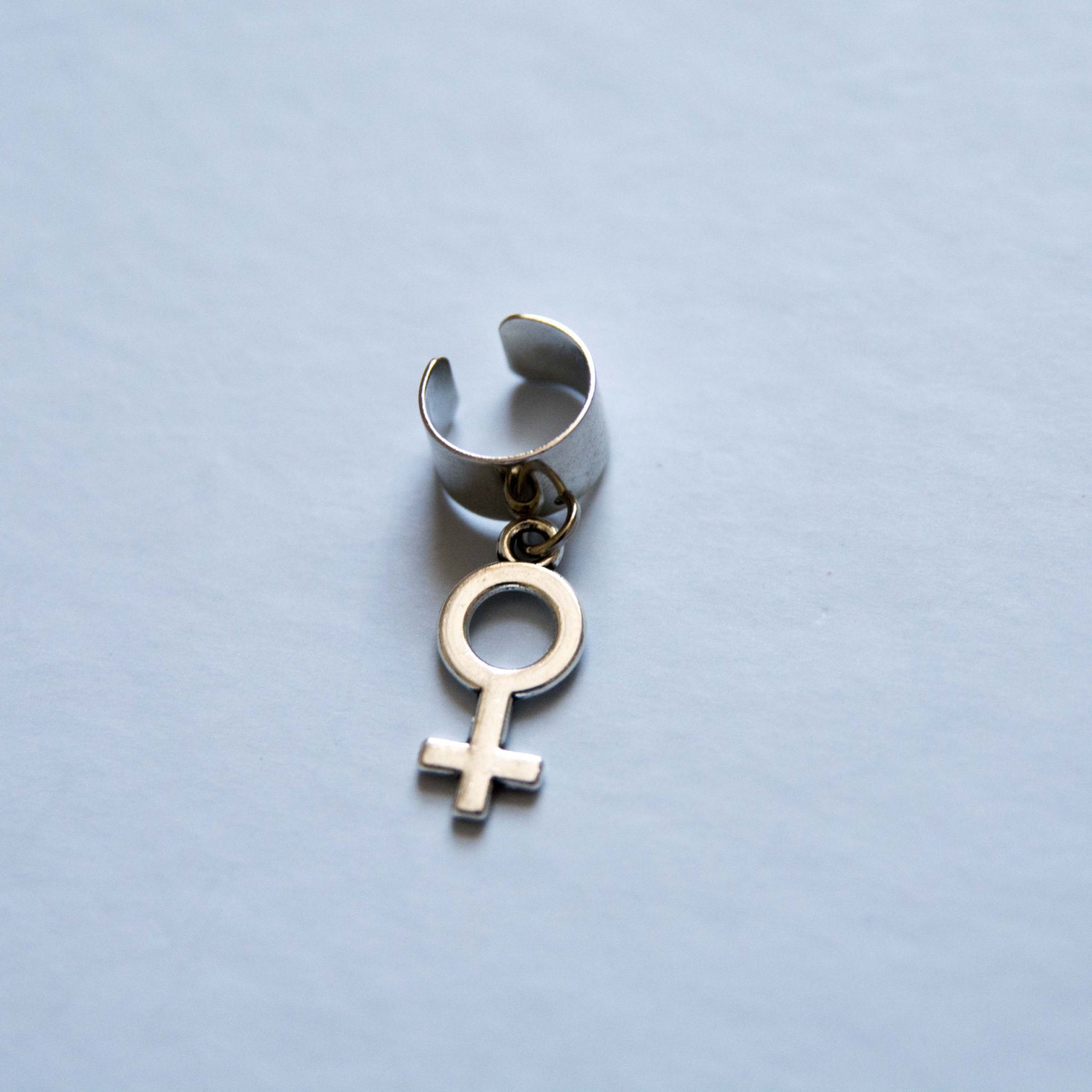 Feminist Ear Cuff - Lesbian Gift - LGBT jewellery - Lesbian ear cuff.
