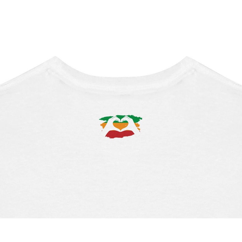 One Love Rasta Bob Marley T-shirt, African Jamaican Tshirt, Red Gold Green Reggae Shirt Gift for Reggae Music Lover Friend Top image 2