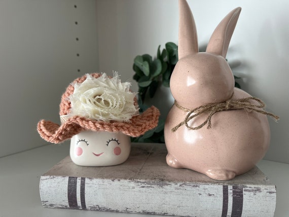 Easter Mug Hat•Spring Mug Hat•Mothers Day Mug Hat•Holiday Marshmallow Hat•Tiered Tray Decor•Summer Floral Mug Hat