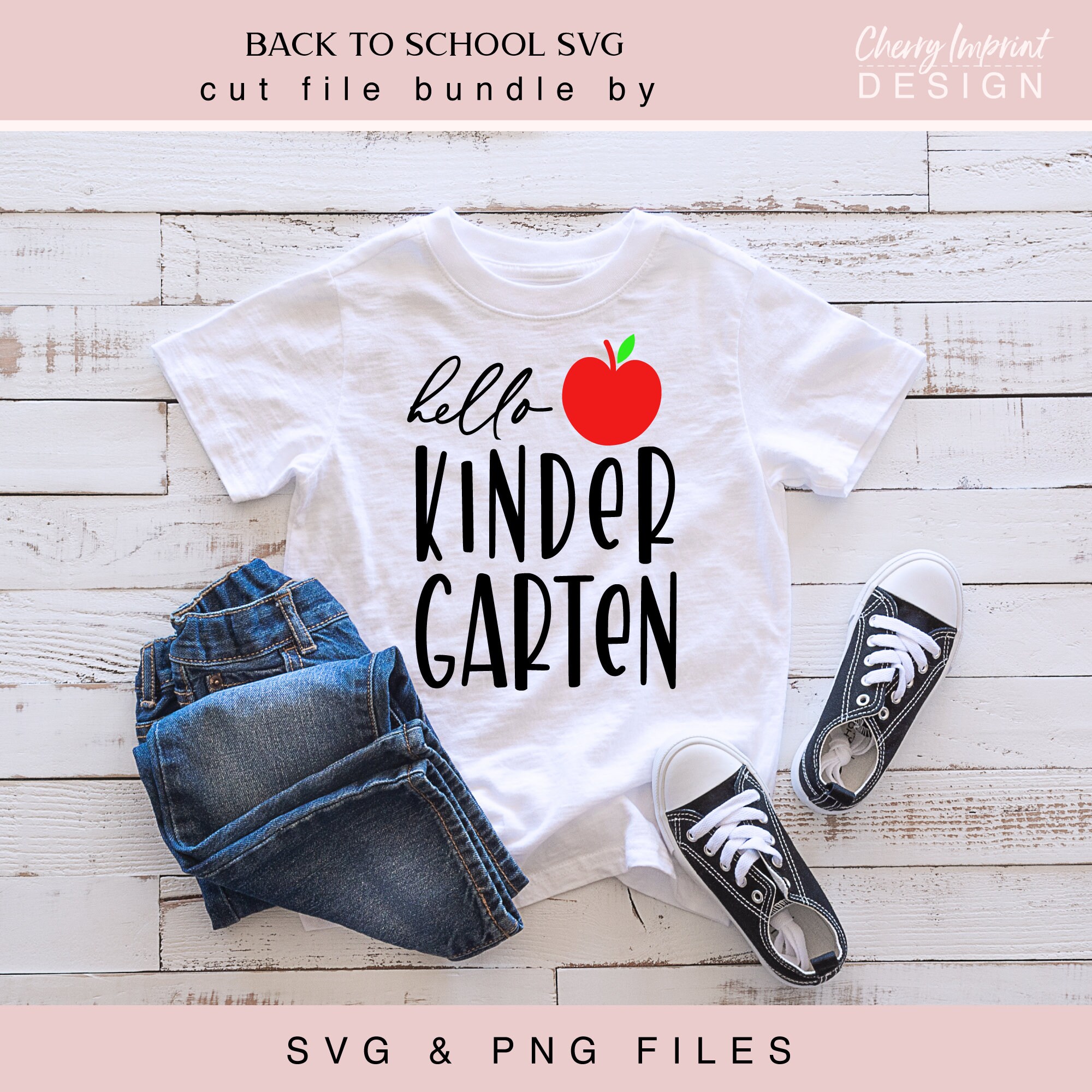 Back to School SVG Bundle | Hello Pre-k Cut File | Hello Kindergarten ...