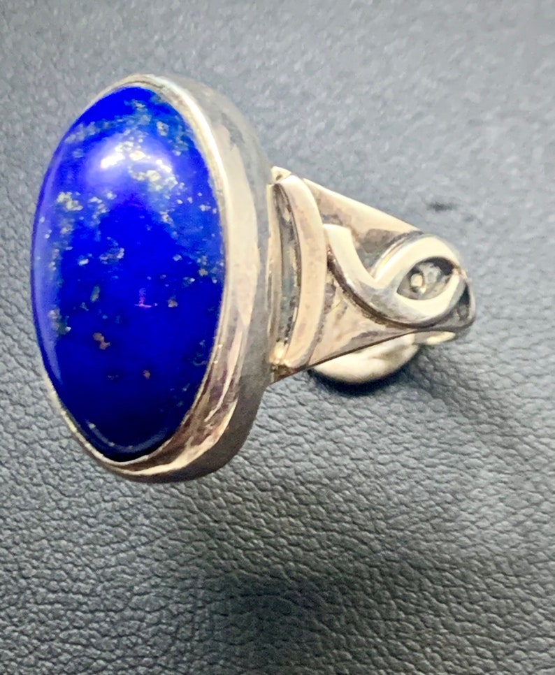 Lapis Silver Ring image 2