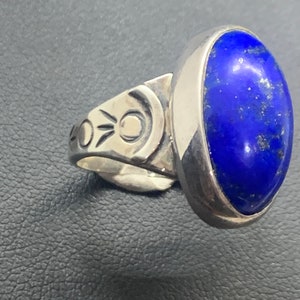 Lapis Silver Ring image 3