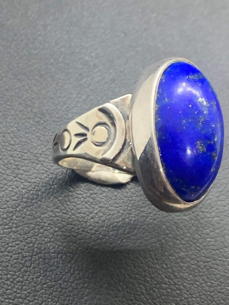 Lapis Silver Ring image 3