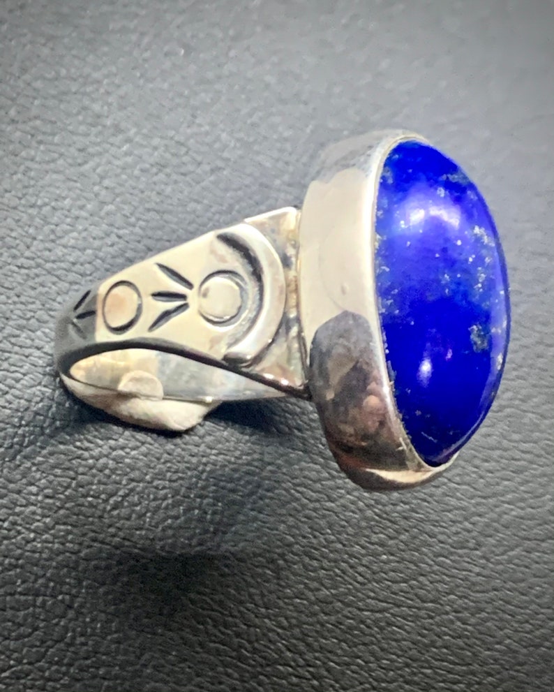 Lapis Silver Ring image 1