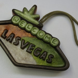 Beyond the Neon, our camo-inspired Viva Las Vegas soap-on-a-rope scented in vanilla, bourbon image 2